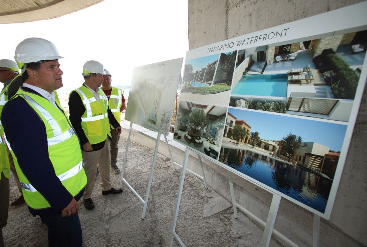 Navarino Waterfront construction site