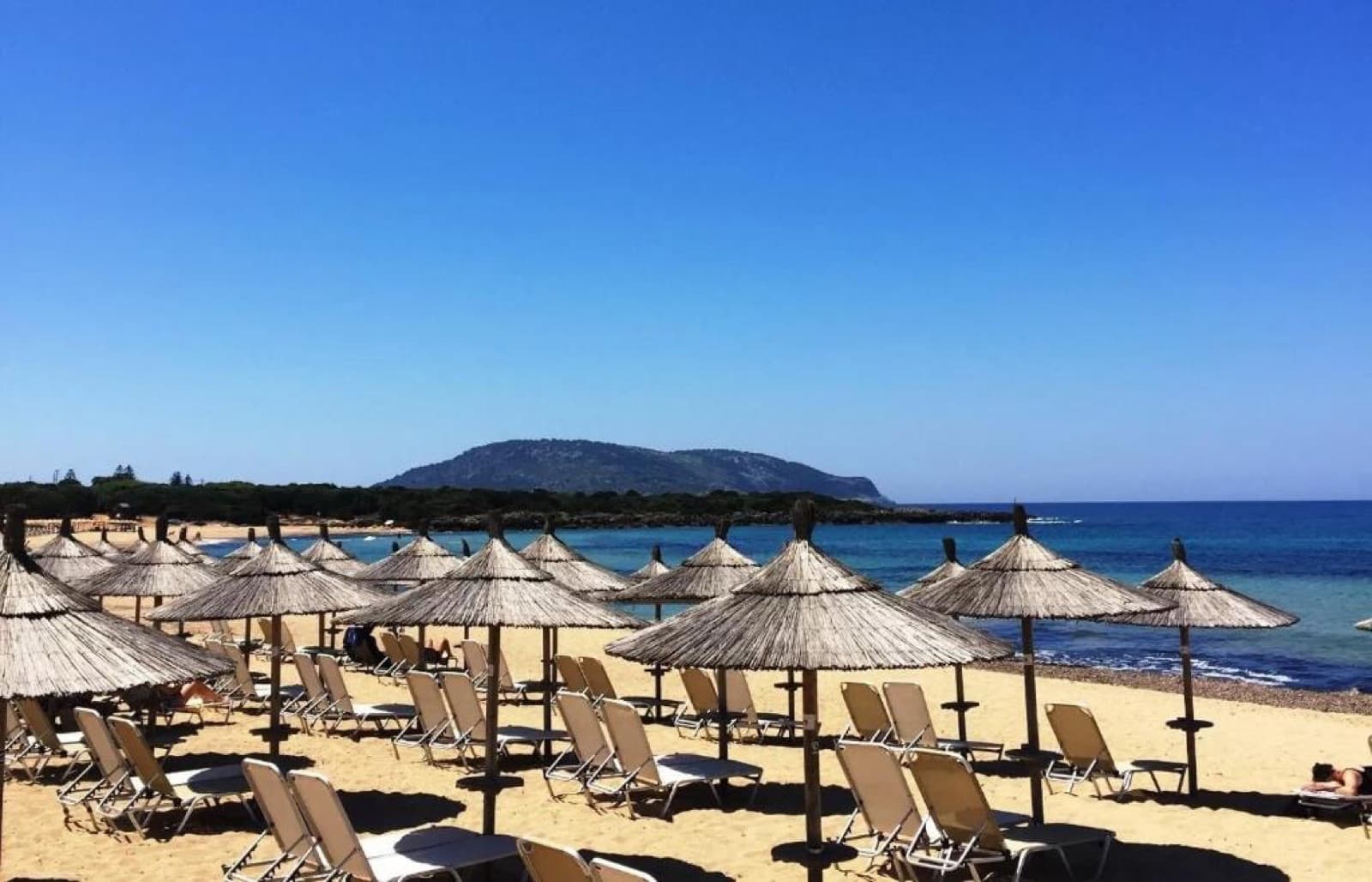 Proti Island off the coast