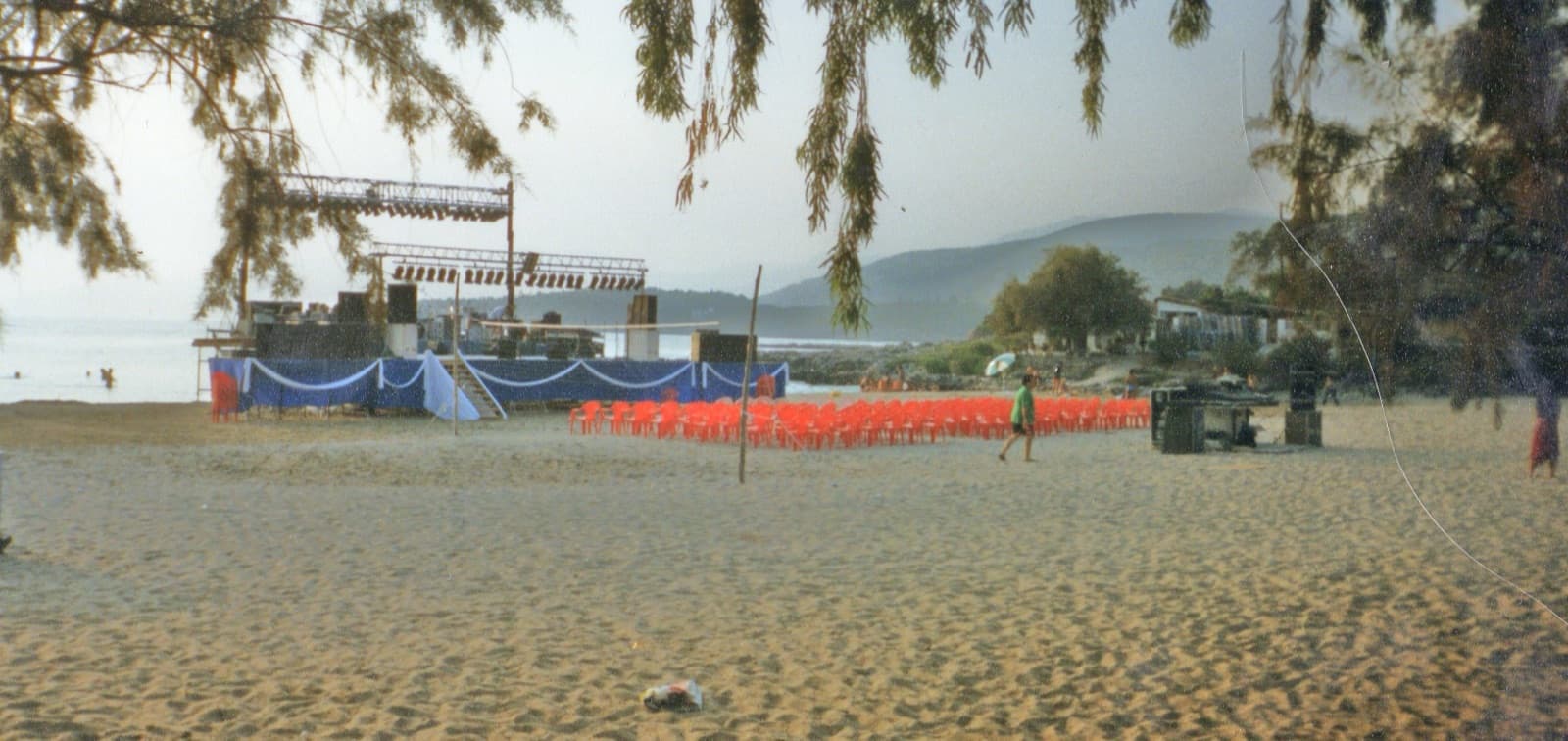 Kalogria beach at Stoupa, the Mani coast